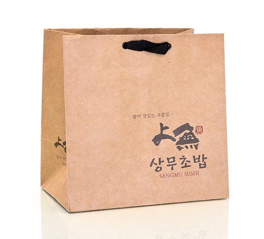 초밥쇼핑백(크라프트지)사진